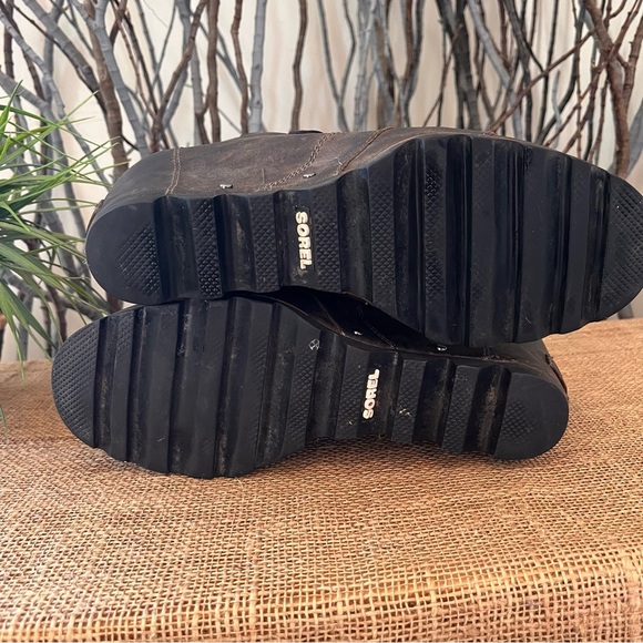 Sorel Joan of Arc Mid Wedge Booties Size 10 - Picture 10 of 12